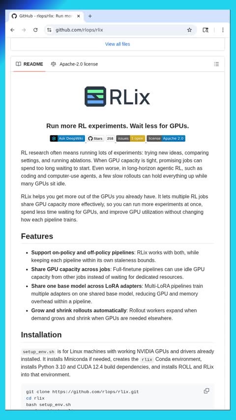 Video preview for rlops/rlix