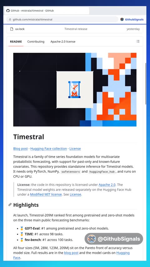 Video preview for mistralai/timestral