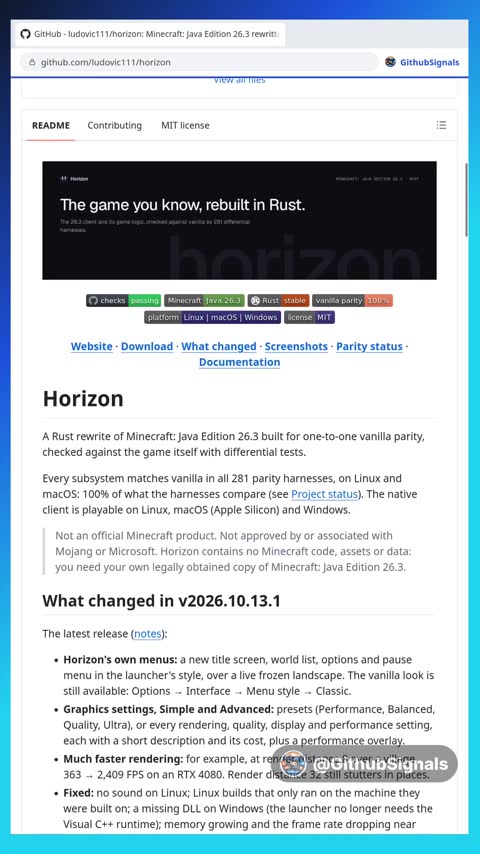 Video preview for ludovic111/horizon