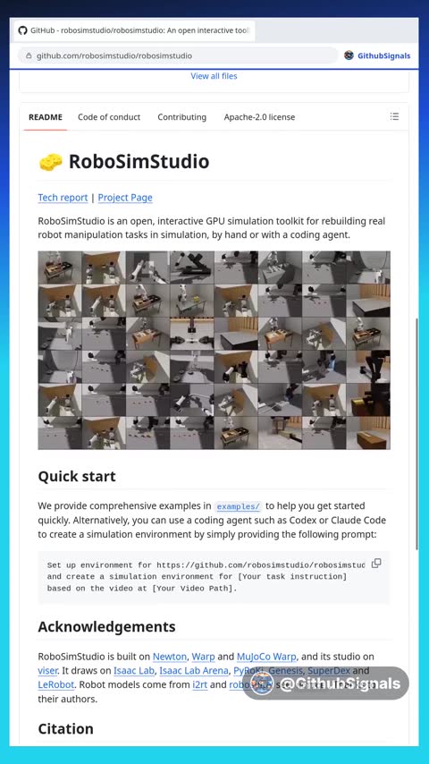 Video preview for robosimstudio/robosimstudio
