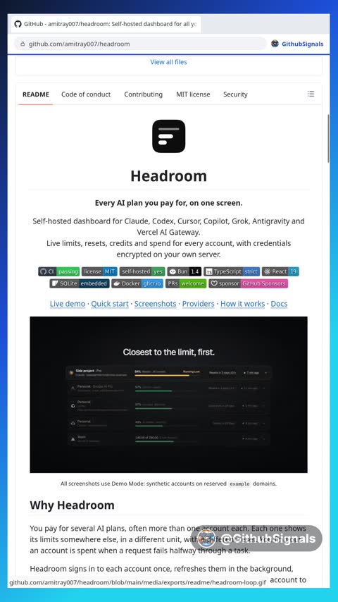 Video preview for amitray007/headroom