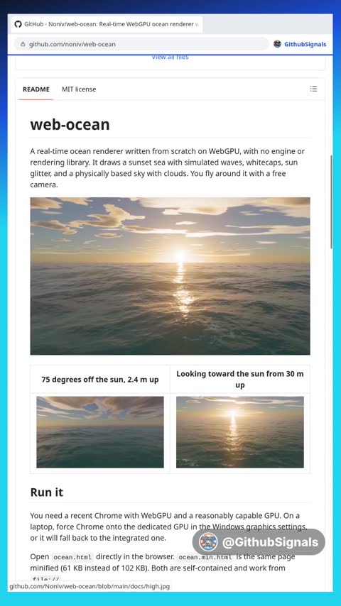 Video preview for noniv/web-ocean