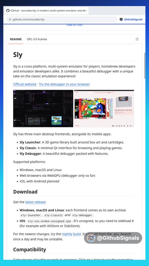 Video preview for ioncodes/sly