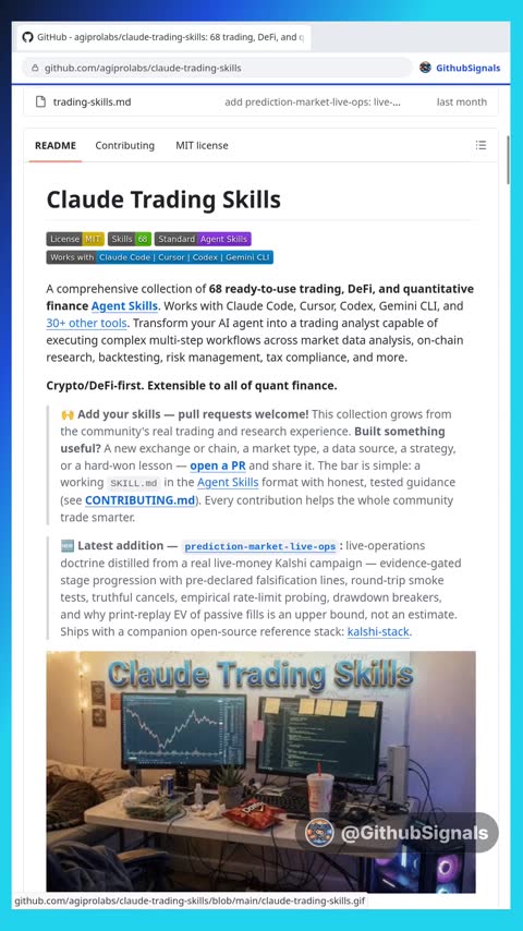 Video preview for agiprolabs/claude-trading-skills
