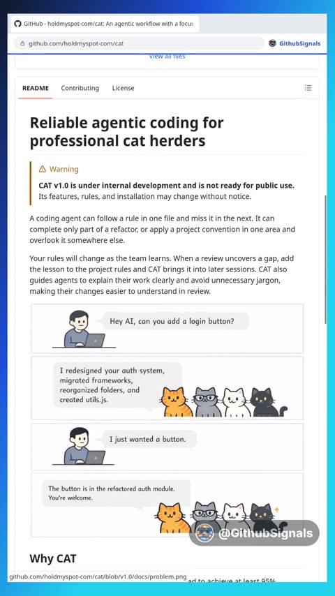 Video preview for holdmyspot-com/cat