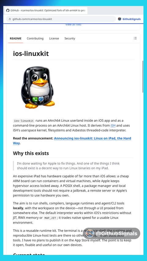 Video preview for rcarmo/ios-linuxkit