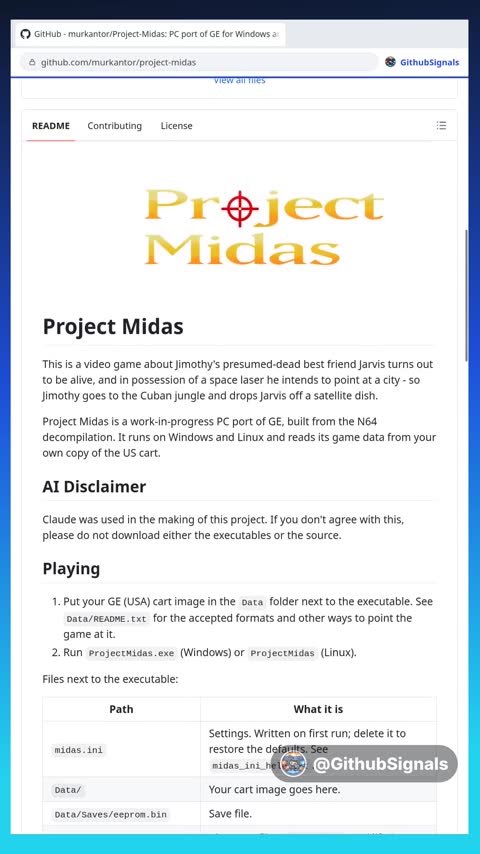 Video preview for murkantor/project-midas