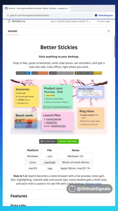 Video preview for himasphere/betterstickies