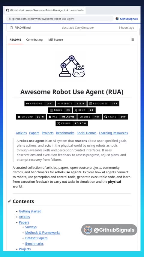 Video preview for kairunwen/awesome-robot-use-agent