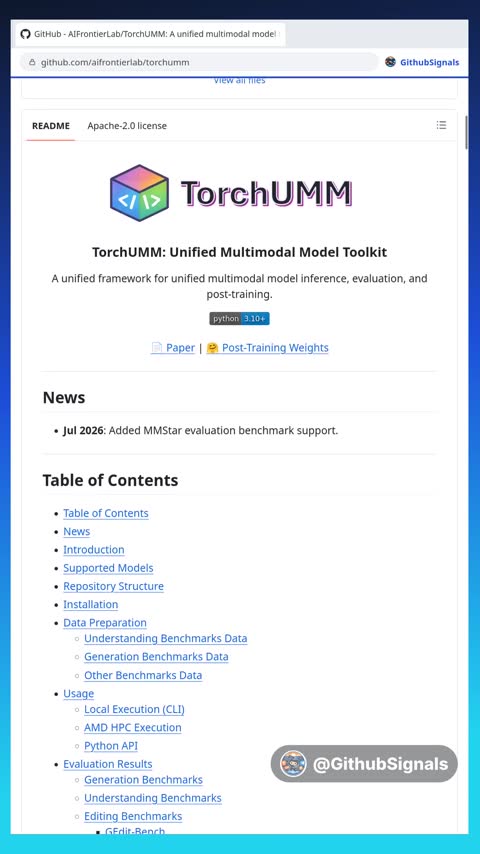 Video preview for aifrontierlab/torchumm