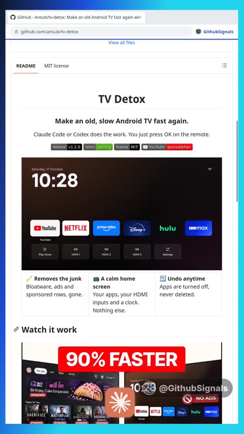 Video preview for ansub/tv-detox