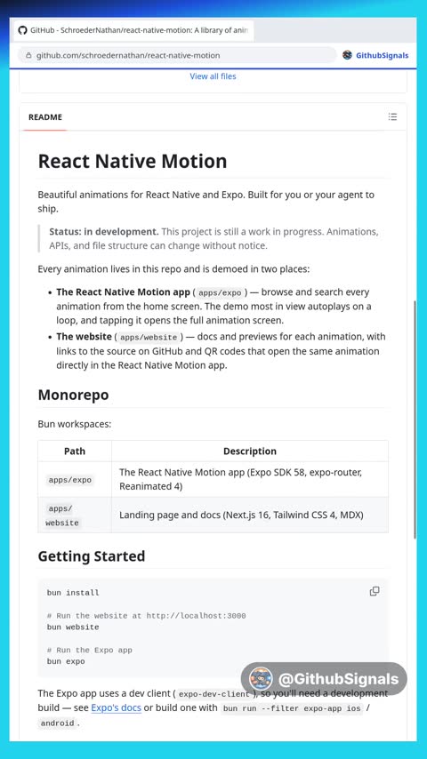 Video preview for schroedernathan/react-native-motion