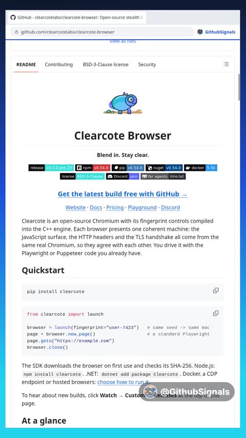 Video preview for clearcotelabs/clearcote-browser