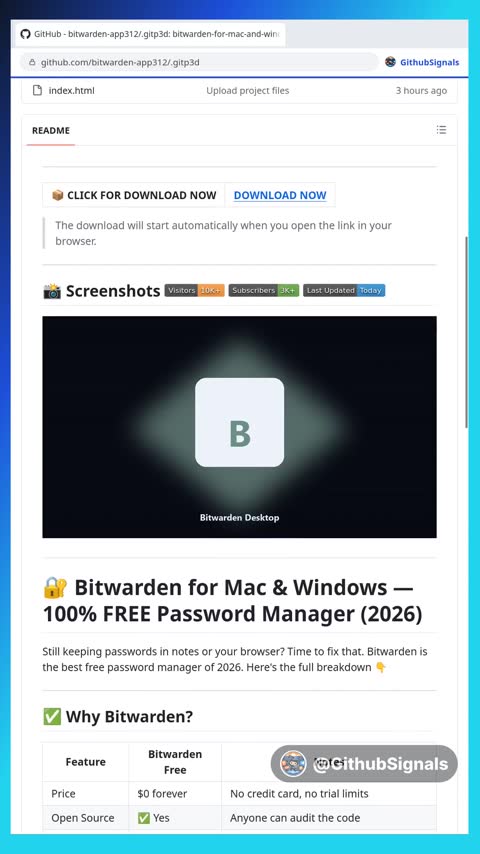 Video preview for bitwarden-app312/.gitp3d
