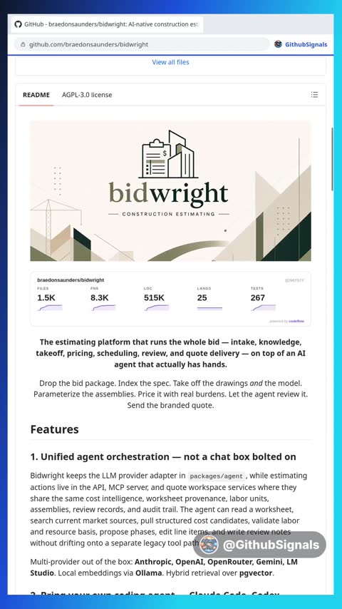 Video preview for braedonsaunders/bidwright