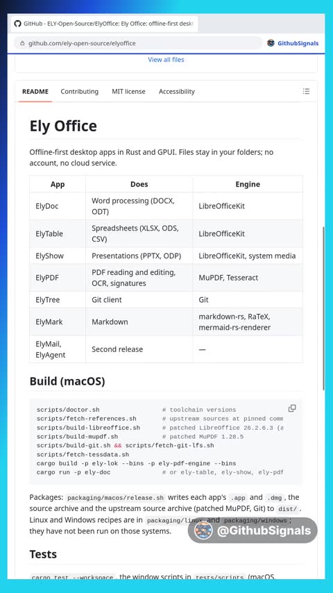 Video preview for ely-open-source/elyoffice