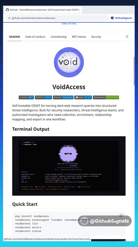 Video preview for katrielmoses/voidaccess