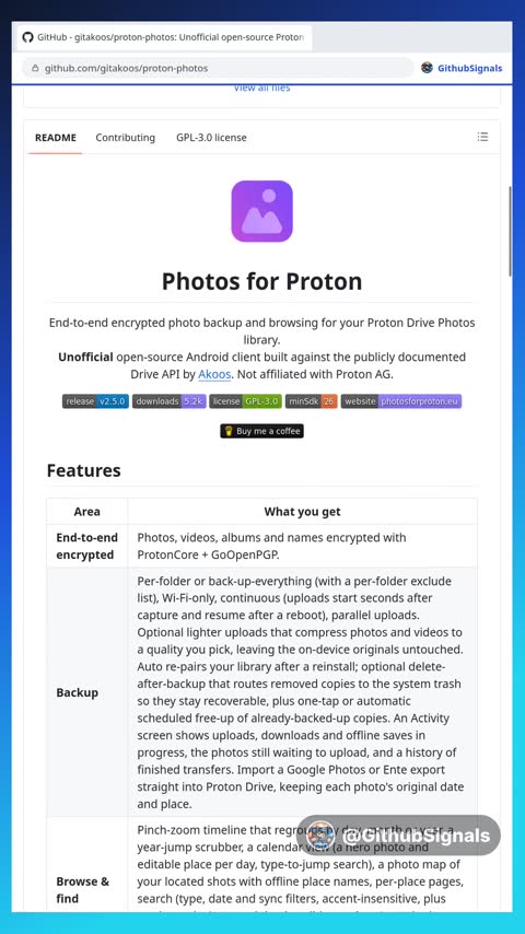 Video preview for gitakoos/proton-photos