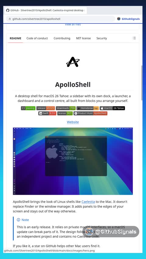 Video preview for silvertree2010/apolloshell