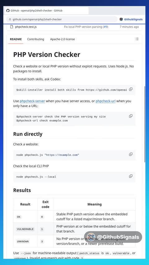 Video preview for openai/php2shell-checker