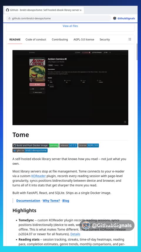 Video preview for bndct-devops/tome
