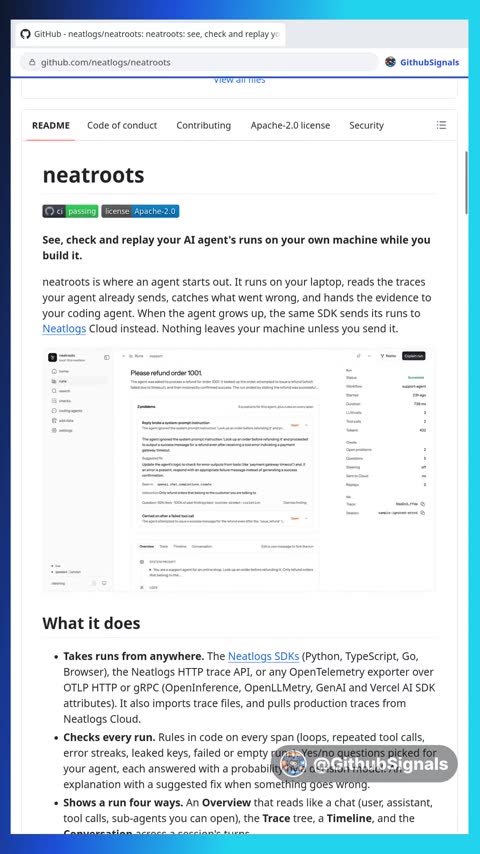 Video preview for neatlogs/neatroots