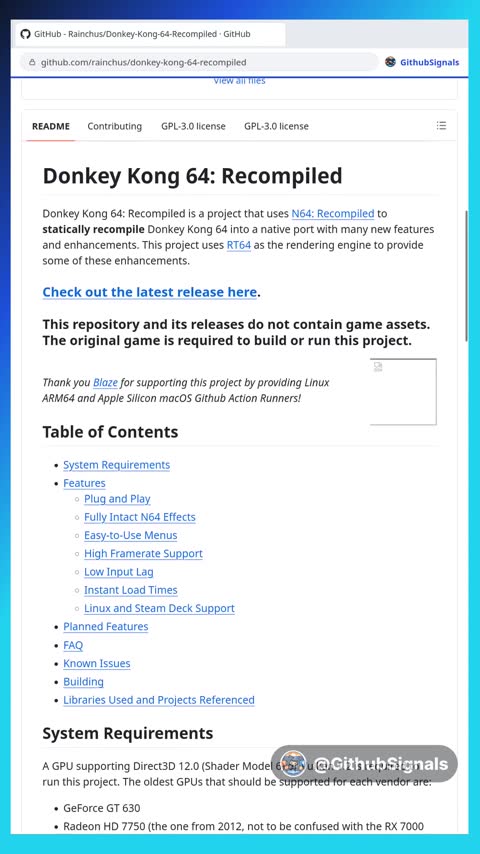Video preview for rainchus/donkey-kong-64-recompiled