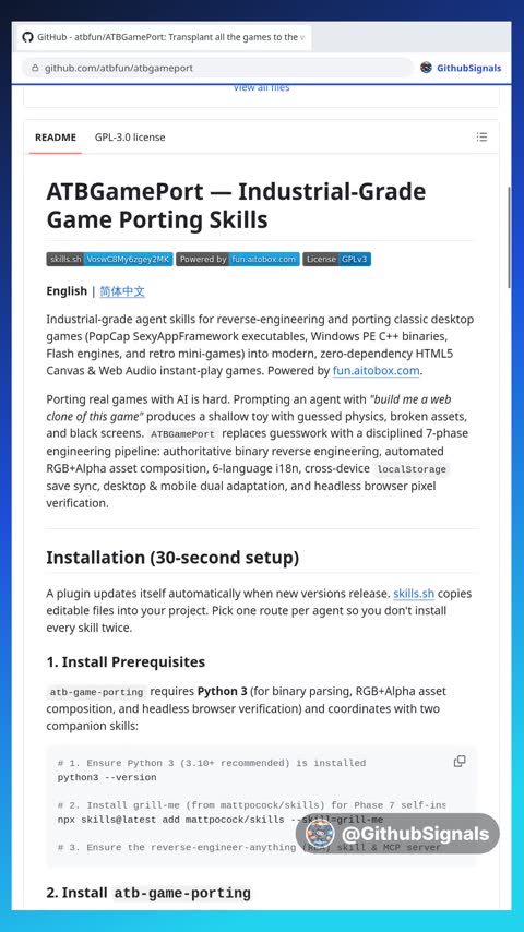 Video preview for atbfun/atbgameport
