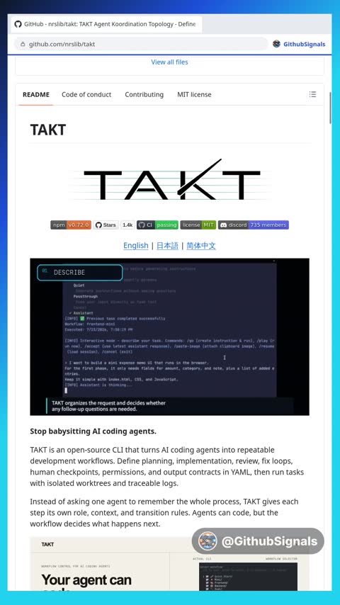 Video preview for nrslib/takt
