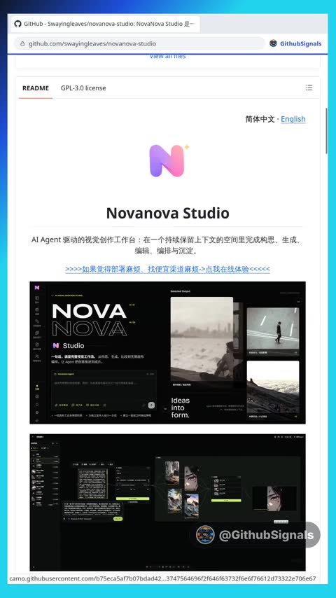 Video preview for swayingleaves/novanova-studio