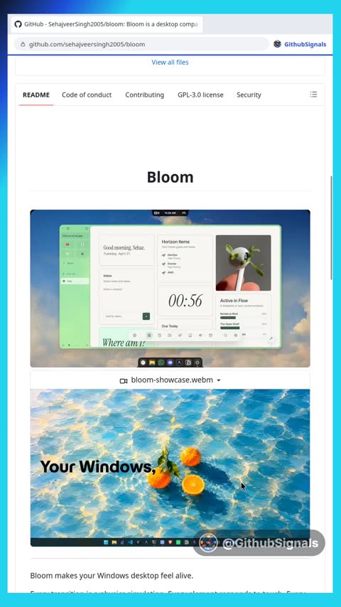 Video preview for sehajveersingh2005/bloom