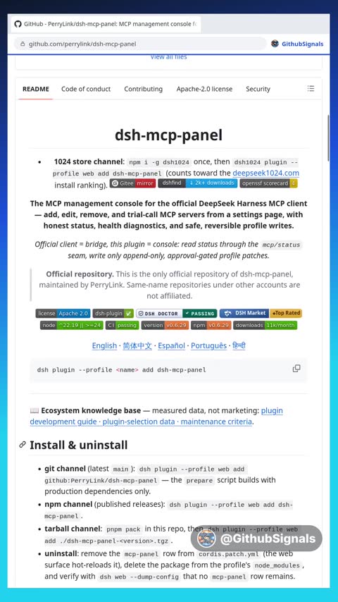 Video preview for perrylink/dsh-mcp-panel