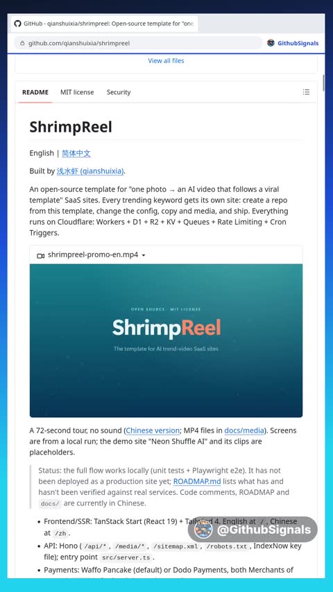 Video preview for qianshuixia/shrimpreel