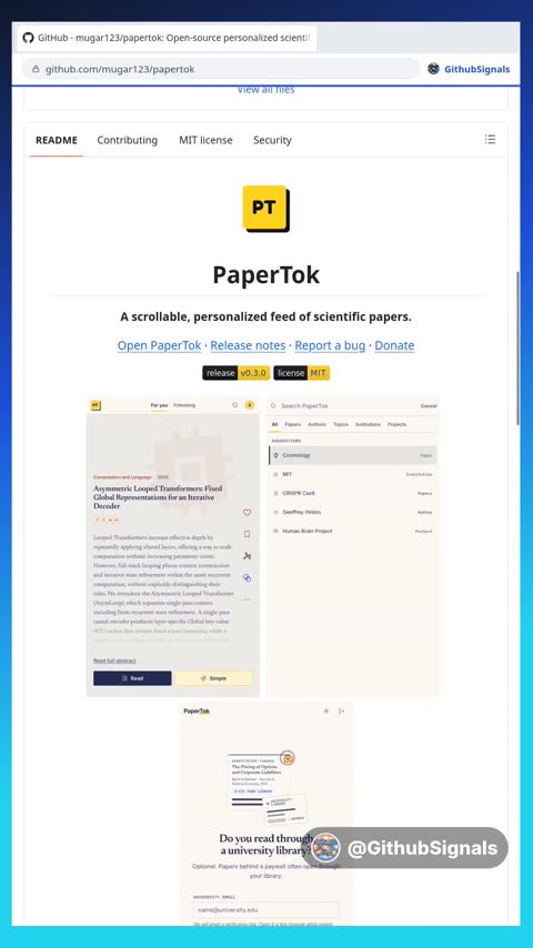 Video preview for mugar123/papertok
