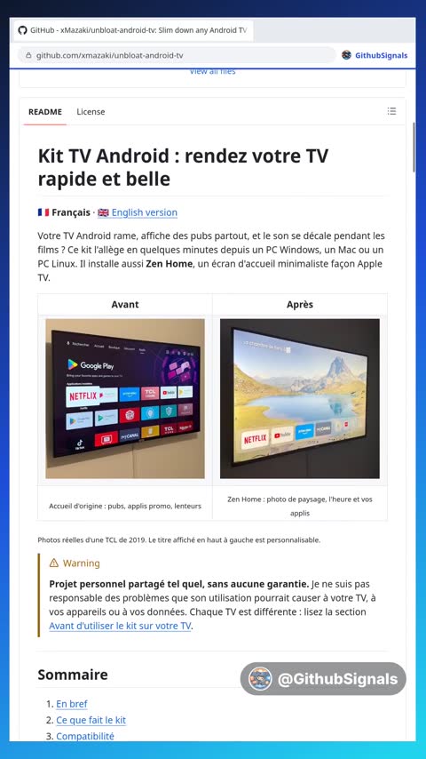 Video preview for xmazaki/unbloat-android-tv