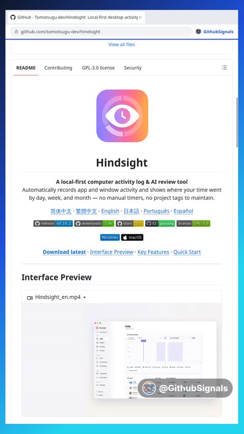 Video preview for tomotsugu-dev/hindsight