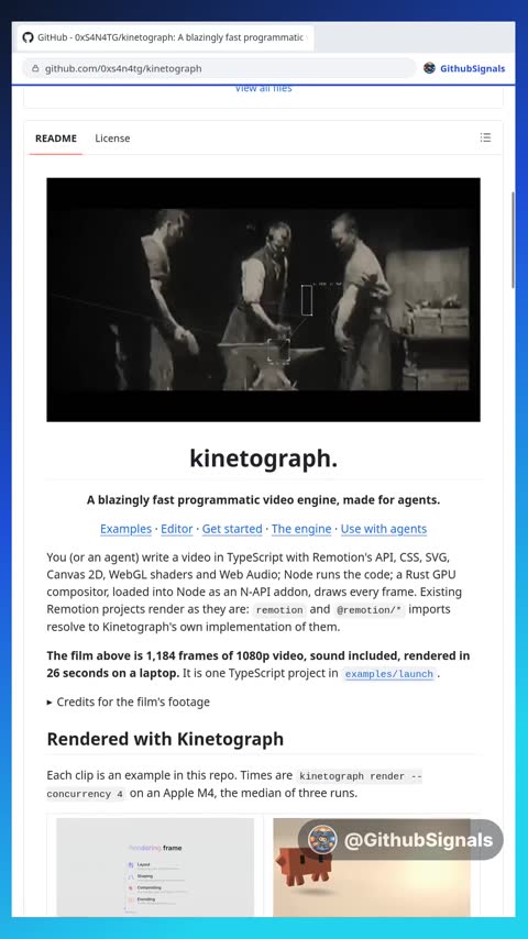 Video preview for 0xs4n4tg/kinetograph