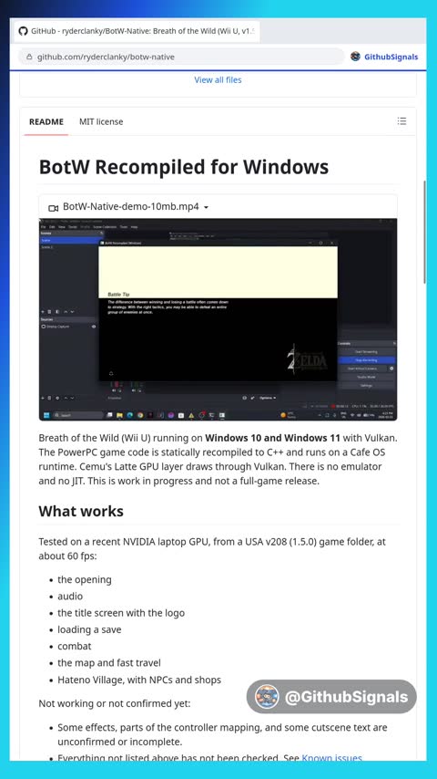 Video preview for ryderclanky/botw-native