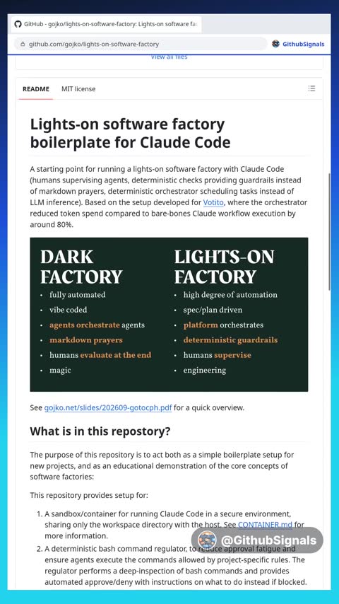 Video preview for gojko/lights-on-software-factory