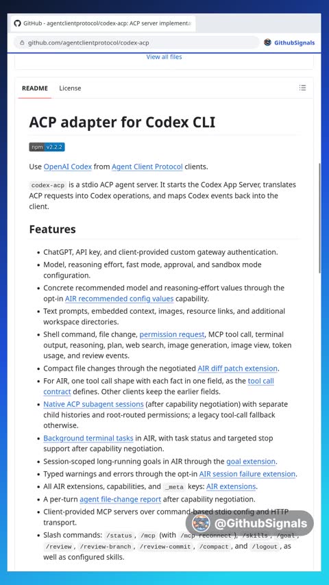 Video preview for agentclientprotocol/codex-acp
