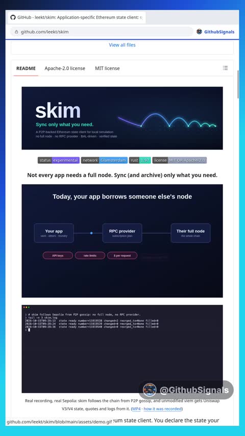 Video preview for leekt/skim