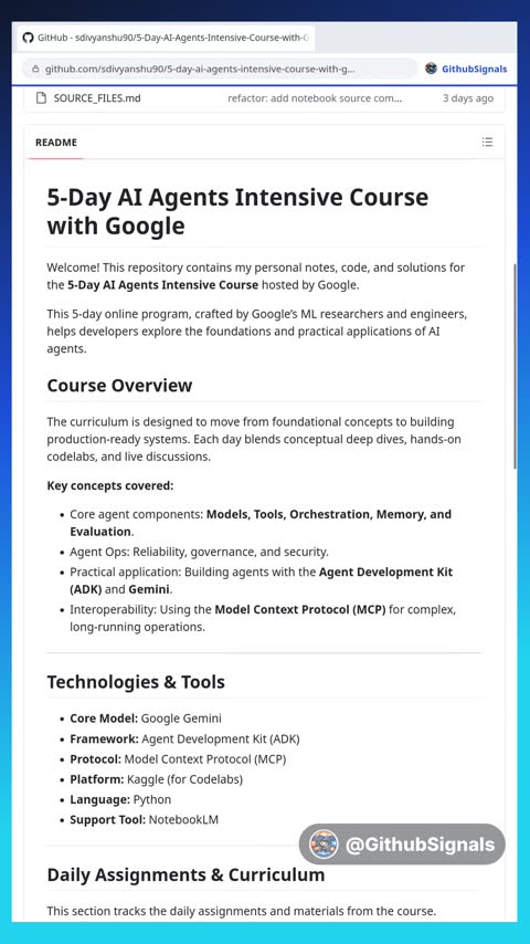 Video preview for sdivyanshu90/5-day-ai-agents-intensive-course-with-google
