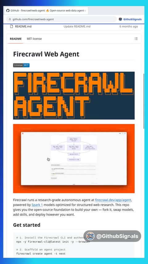 Video preview for firecrawl/web-agent