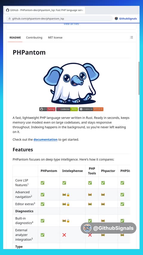 Video preview for phpantom-dev/phpantom_lsp