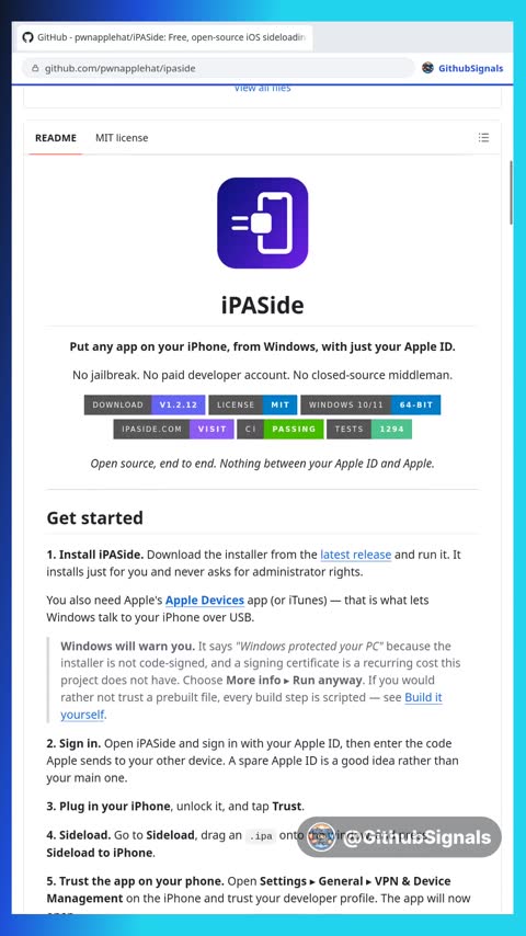 Video preview for pwnapplehat/ipaside