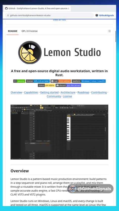 Video preview for itsalphaneon/lemon-studio