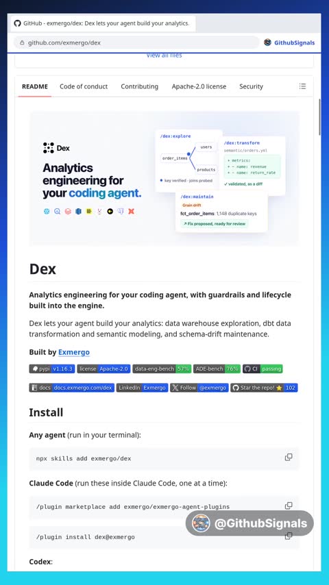 Video preview for exmergo/dex