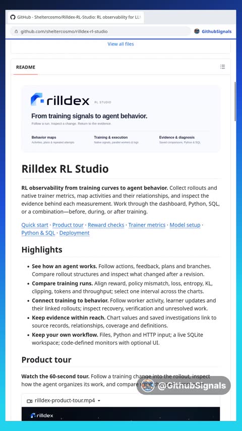 Video preview for sheltercosmo/rilldex-rl-studio