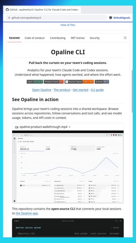 Video preview for opalinehq/cli
