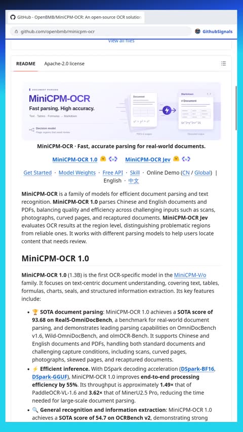 Video preview for openbmb/minicpm-ocr